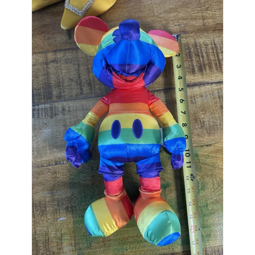 Disney Parks Exclusive 2019 Pride Rainbow Mickey Mouse Plush